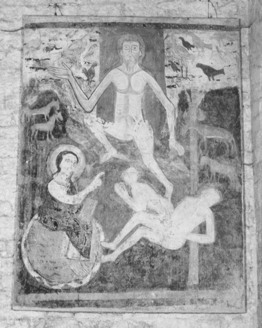 creazione (dipinto, ciclo) - ambito Italia centrale (sec. XIII)