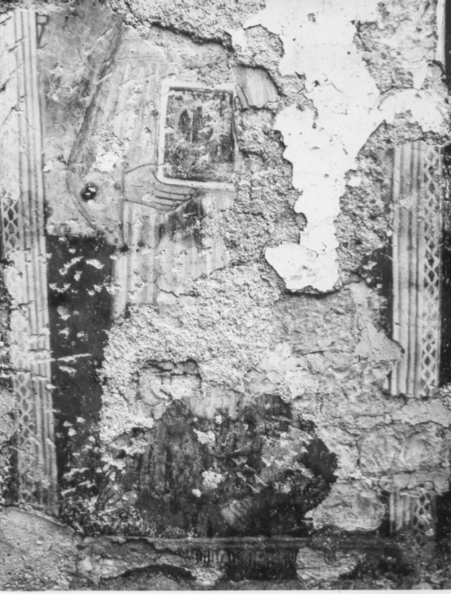 San Bernardino (dipinto, complesso decorativo) - ambito Italia centrale (prima metà sec. XV)