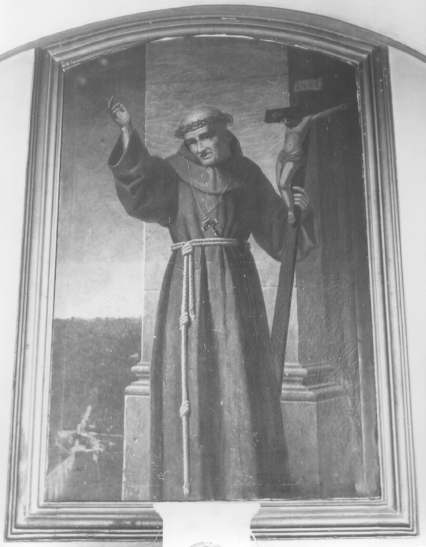 Beato Leopoldo di Gaiche (dipinto, opera isolata) di Moscatelli Giuseppe (attribuito) (fine/inizio secc. XIX/ XX)