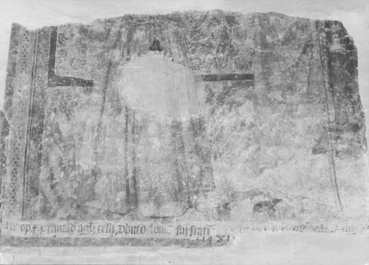 Sant'Antonio Abate (dipinto, complesso decorativo) - ambito umbro (sec. XV)