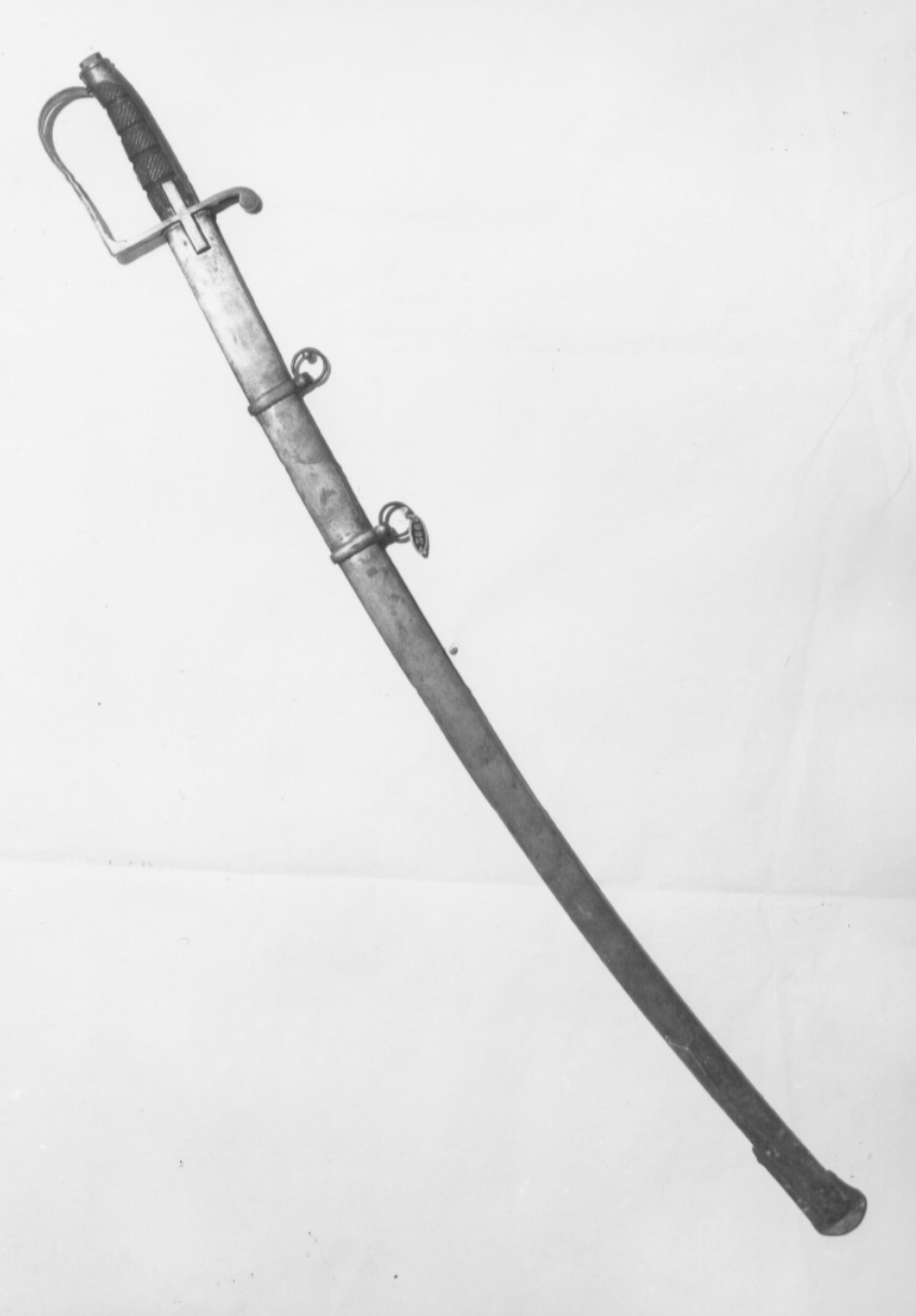 fodero di sciabola, opera isolata - bottega Italia centrale (sec. XIX)