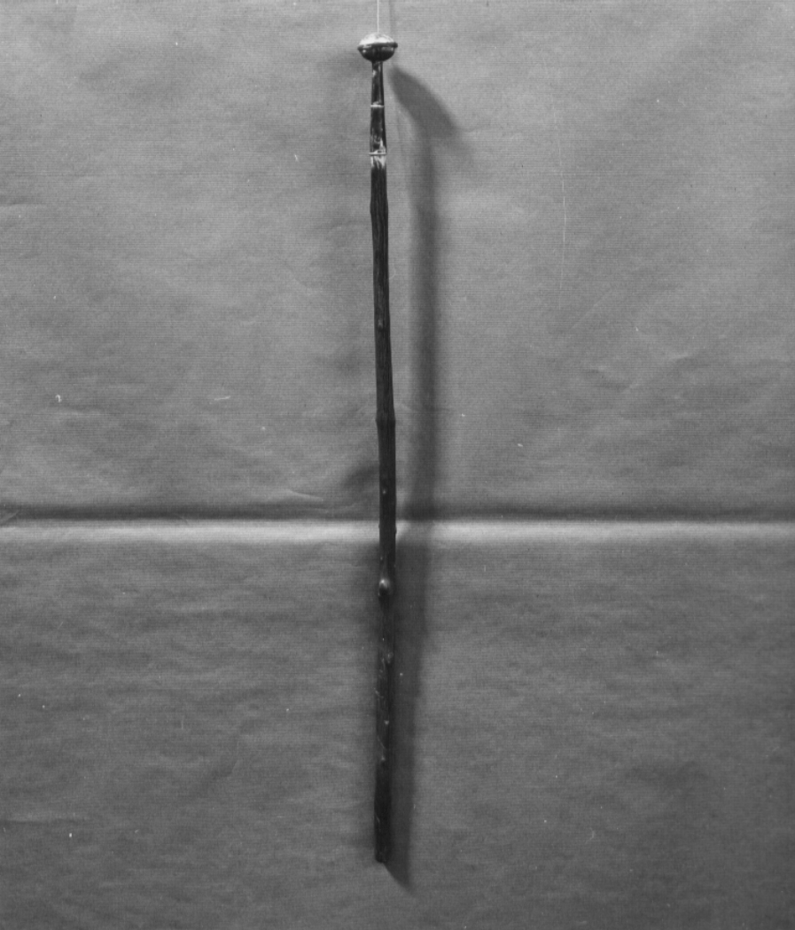 bastone, opera isolata - bottega umbra (sec. XIX)