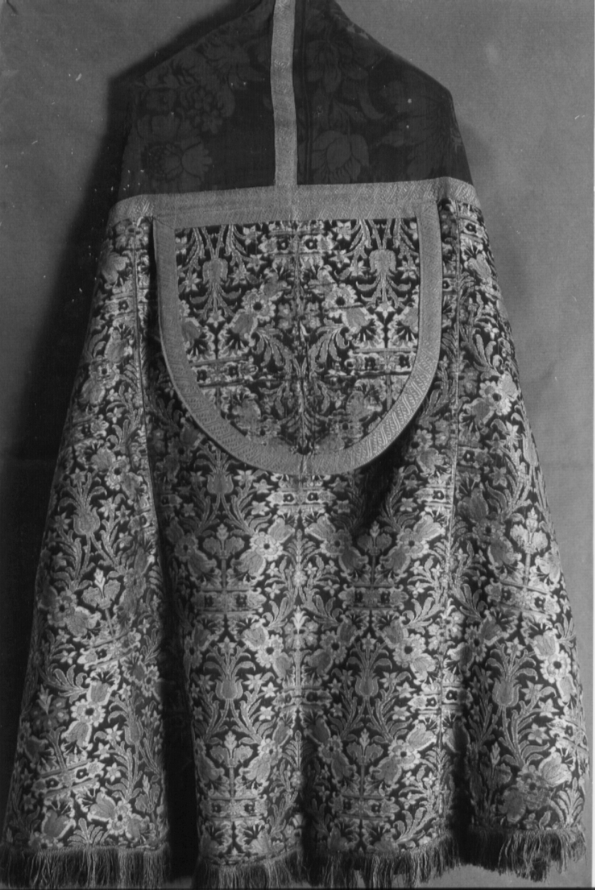 piviale, opera isolata - manifattura Italia centrale (sec. XIX)