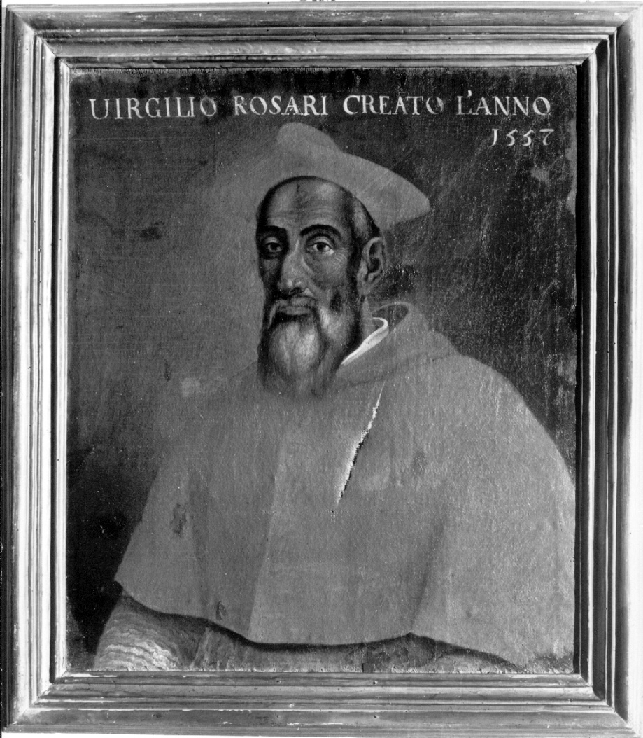 ritratto di ecclesiastico (dipinto, opera isolata) - ambito umbro-laziale (metà sec. XVII)