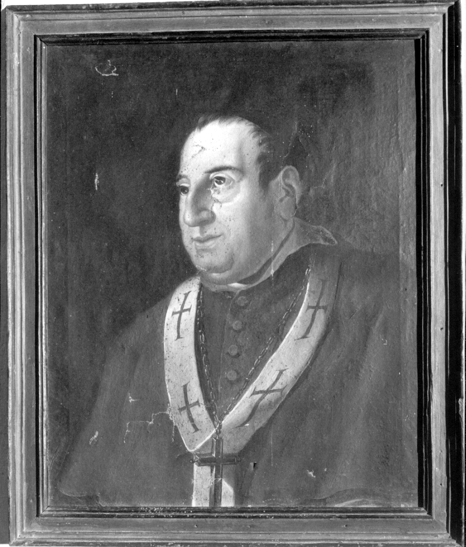 ritratto di ecclesiastico (dipinto, opera isolata) - ambito umbro-laziale (seconda metà sec. XVIII)