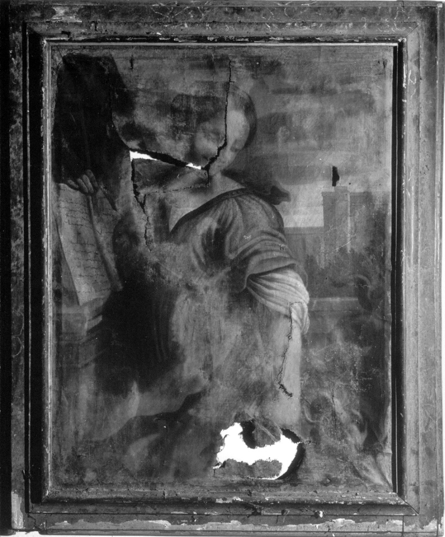 Santa (dipinto, opera isolata) - ambito umbro-laziale (metà sec. XVII)