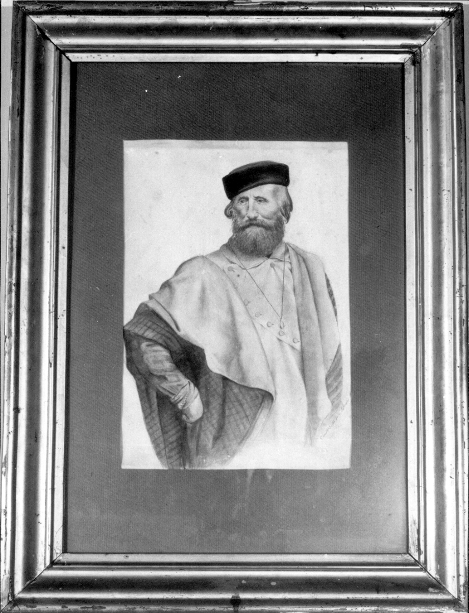 ritratto di Giuseppe Garibaldi (dipinto, opera isolata) di Detti Cesare (attribuito) (sec. XIX)
