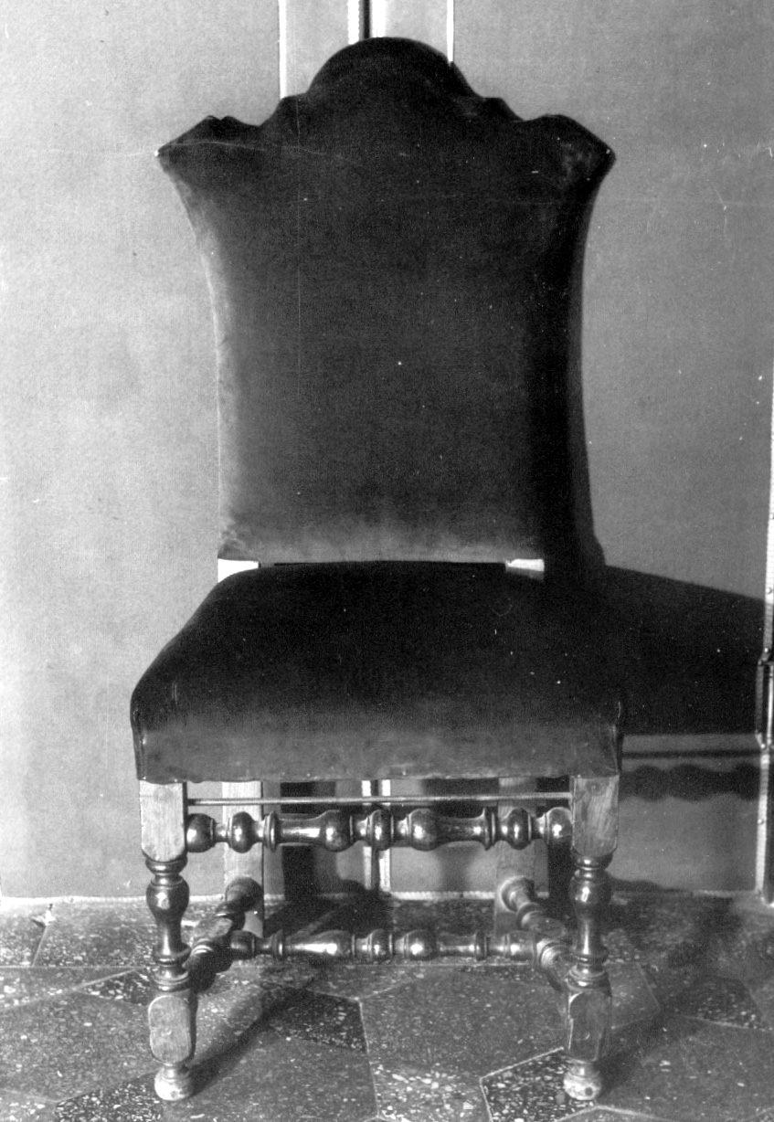 sedia, opera isolata - bottega Italia centrale (sec. XIX)