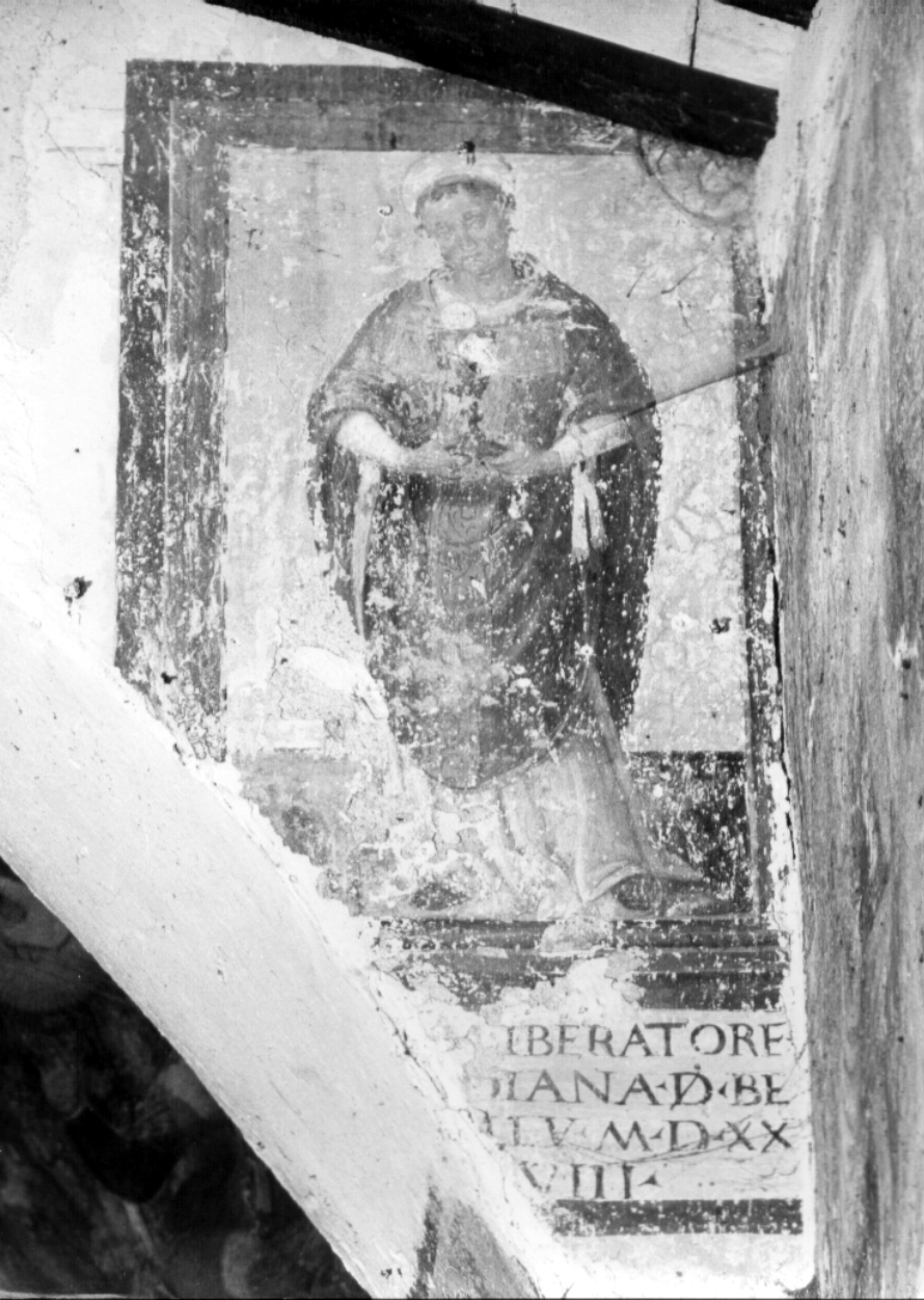 San Liberatore (dipinto, complesso decorativo) - ambito umbro-laziale (sec. XVI)