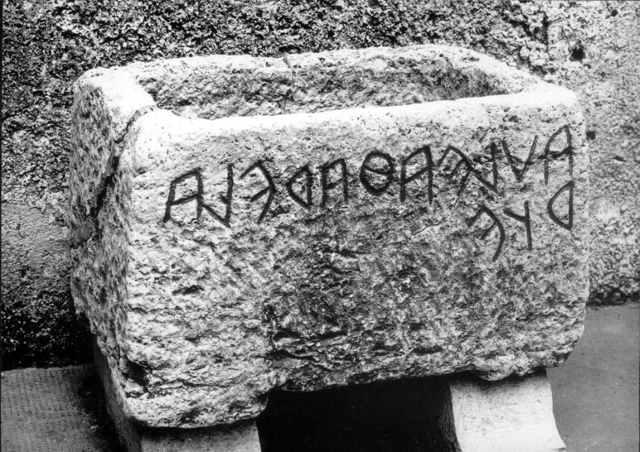 urna cineraria, opera isolata - bottega Italia centrale (fine/inizio secc. II/ III)