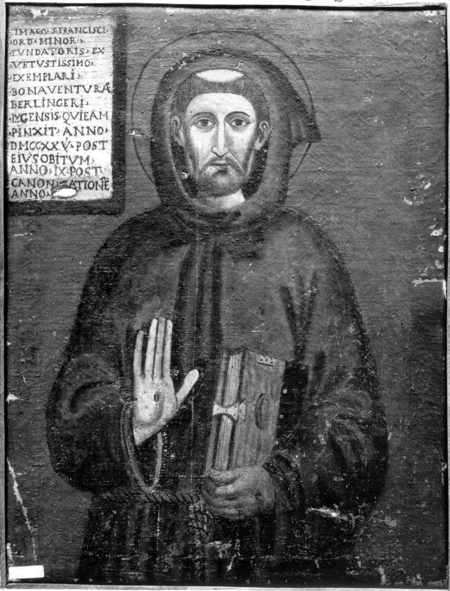 San Francesco d'Assisi (dipinto, opera isolata) - ambito umbro (sec. XVI)