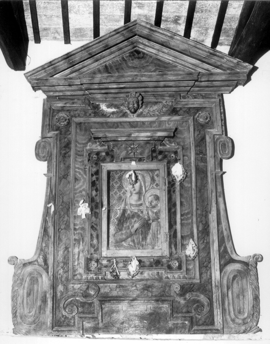 Madonna con Bambino (dipinto, insieme) - ambito umbro (seconda metà sec. XVI)