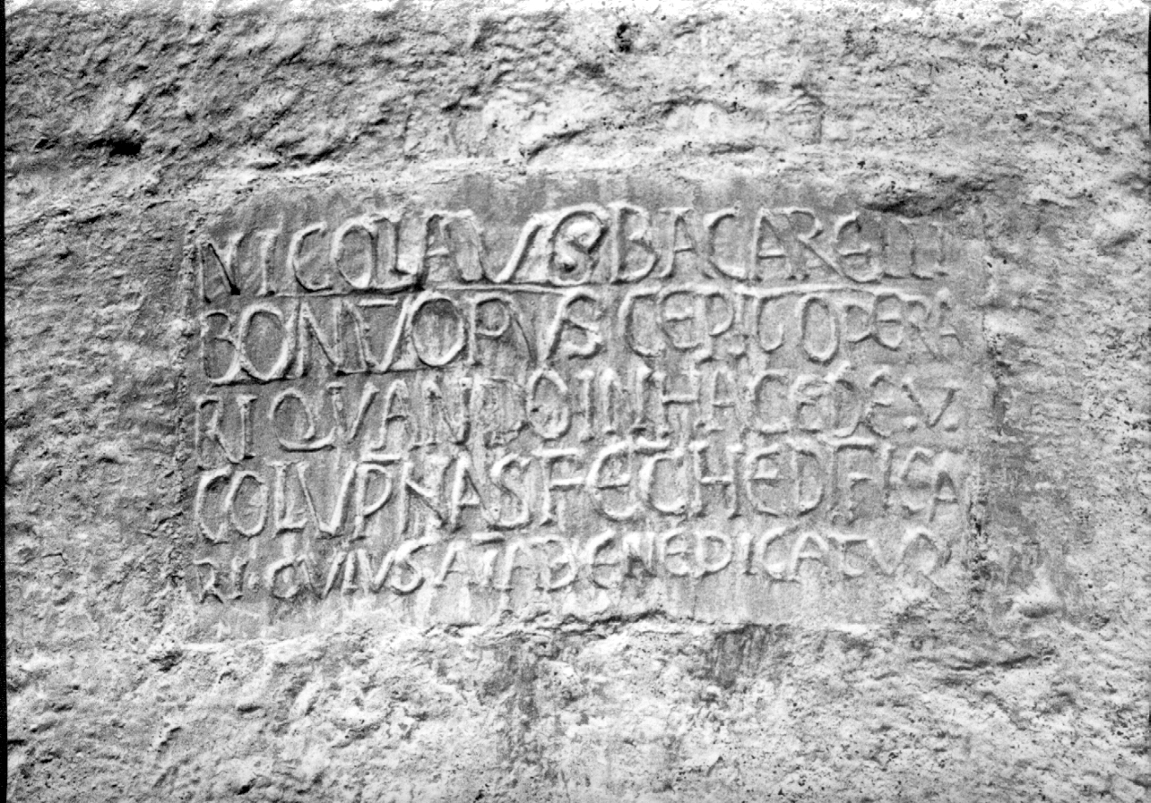 lapide celebrativa, opera isolata - bottega umbra (sec. XII)