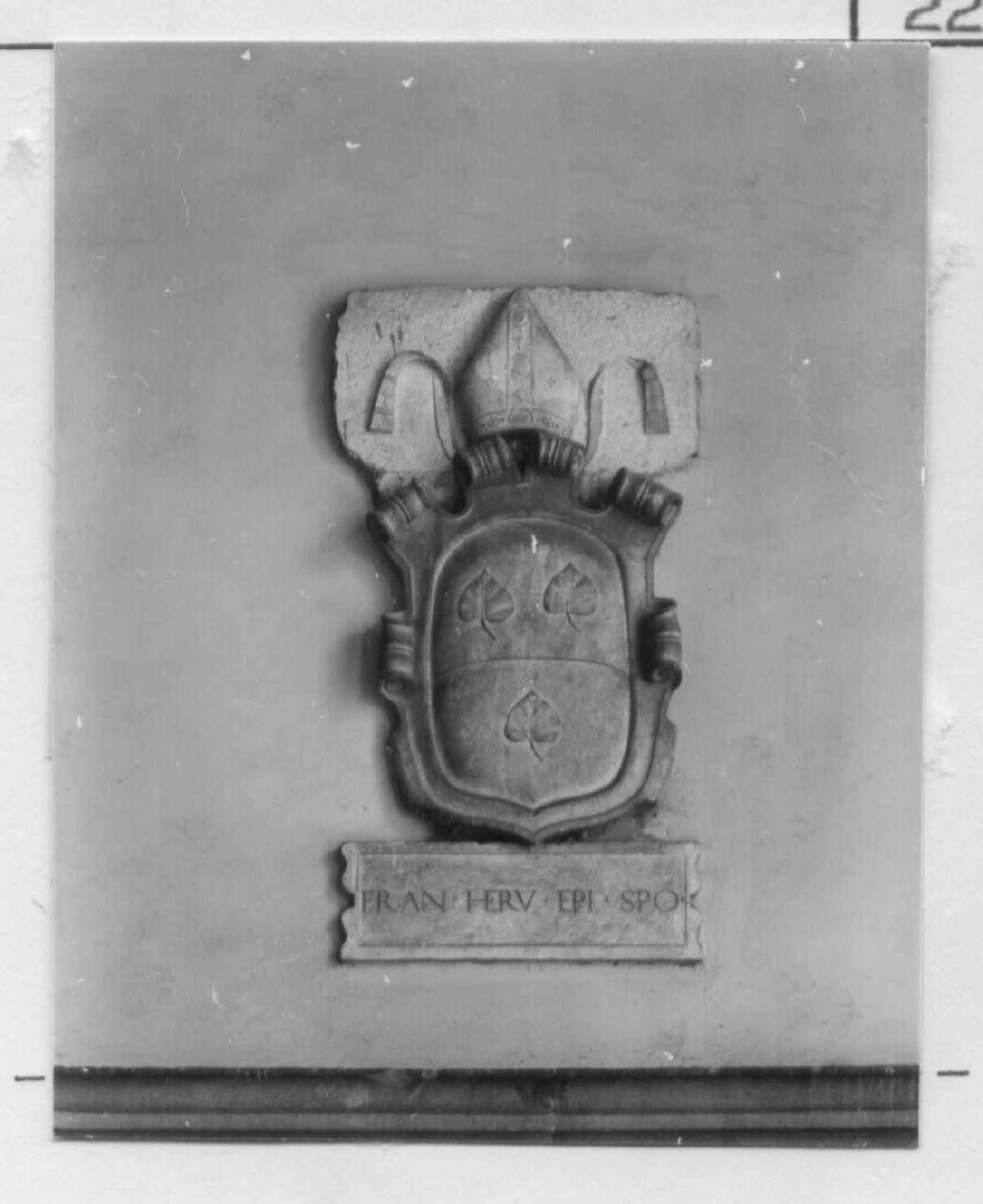 stemma (rilievo, opera isolata) - bottega umbra (prima metà sec. XVI)