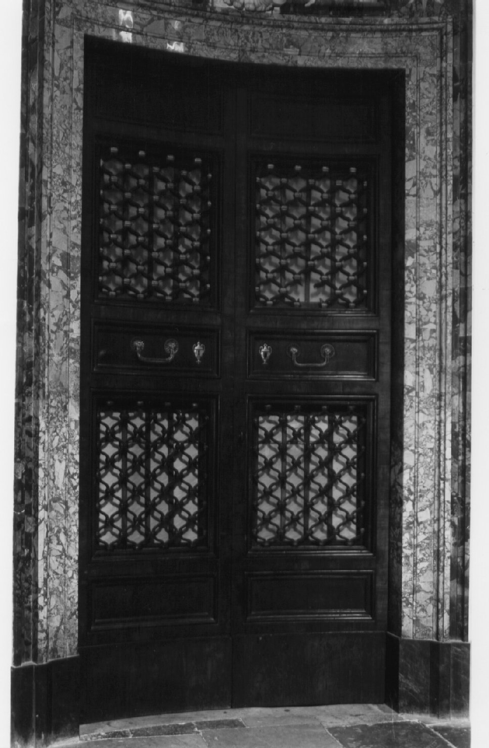 porta, serie di Valadier Giuseppe (attribuito) (seconda metà sec. XVIII)