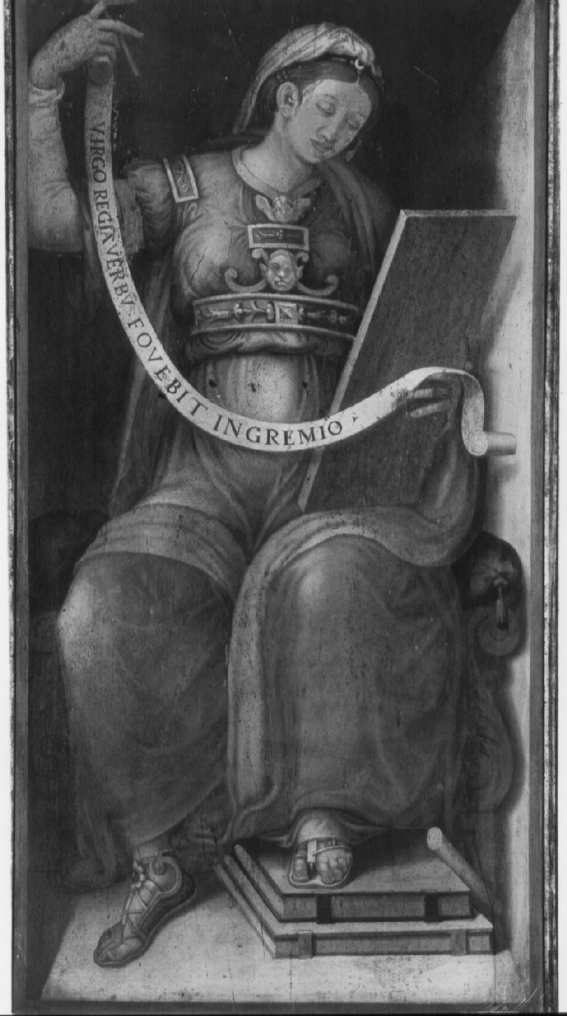 Sibilla (dipinto, insieme) di Nardini Francesco detto Santagnolo (attribuito) (metà sec. XVI)