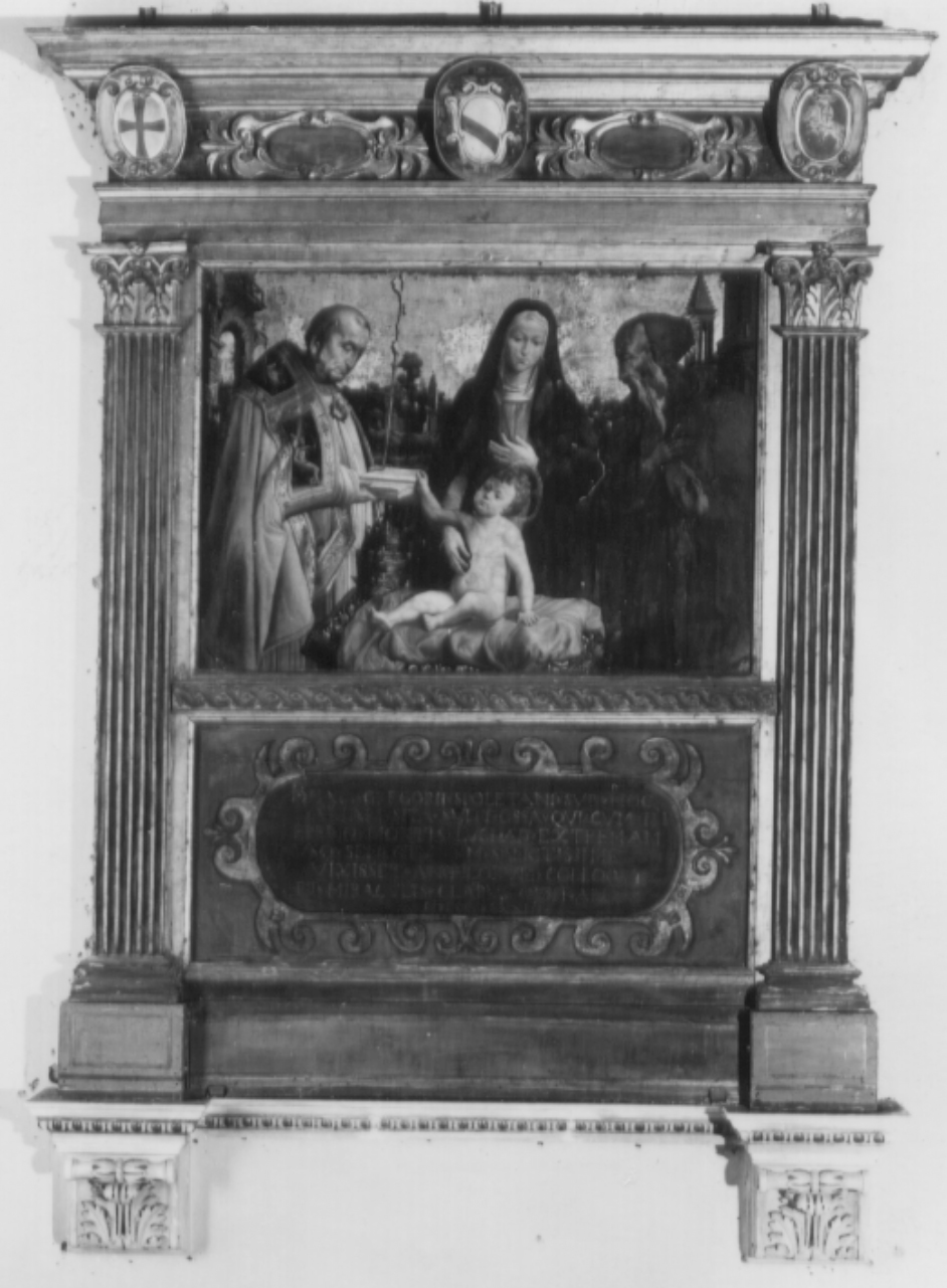 cornice, insieme - bottega Italia centrale (primo quarto sec. XVI)