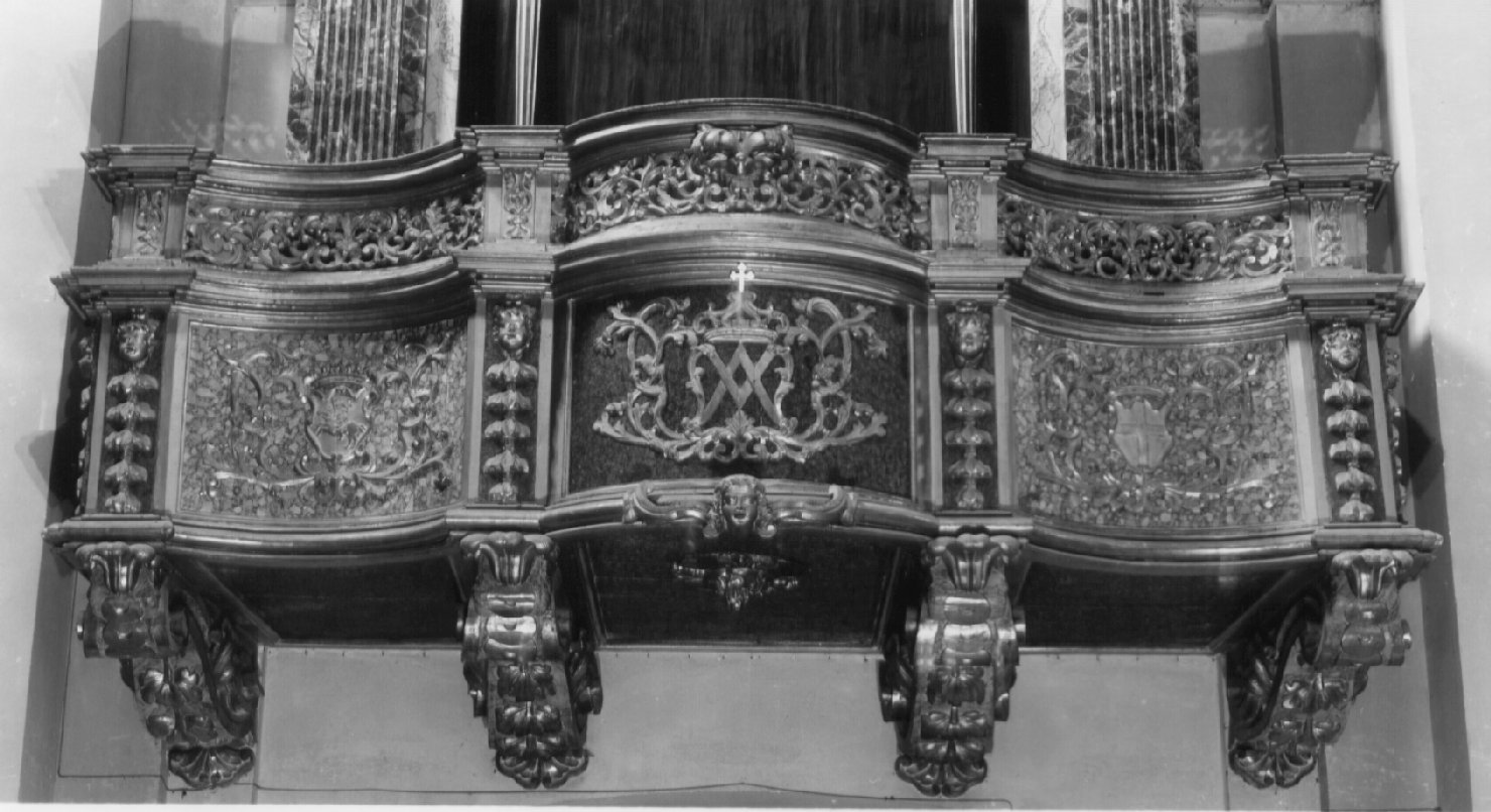 cassa d'organo, opera isolata di Pentozzi Casimiro (attribuito), Speca Ermidio (attribuito) (prima metà sec. XIX)