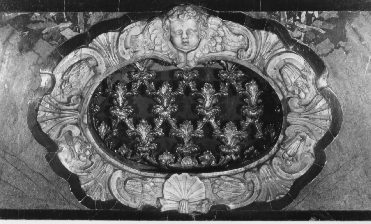 scultura, elemento d'insieme di Mola Giovan Battista (attribuito) (prima metà sec. XVII)