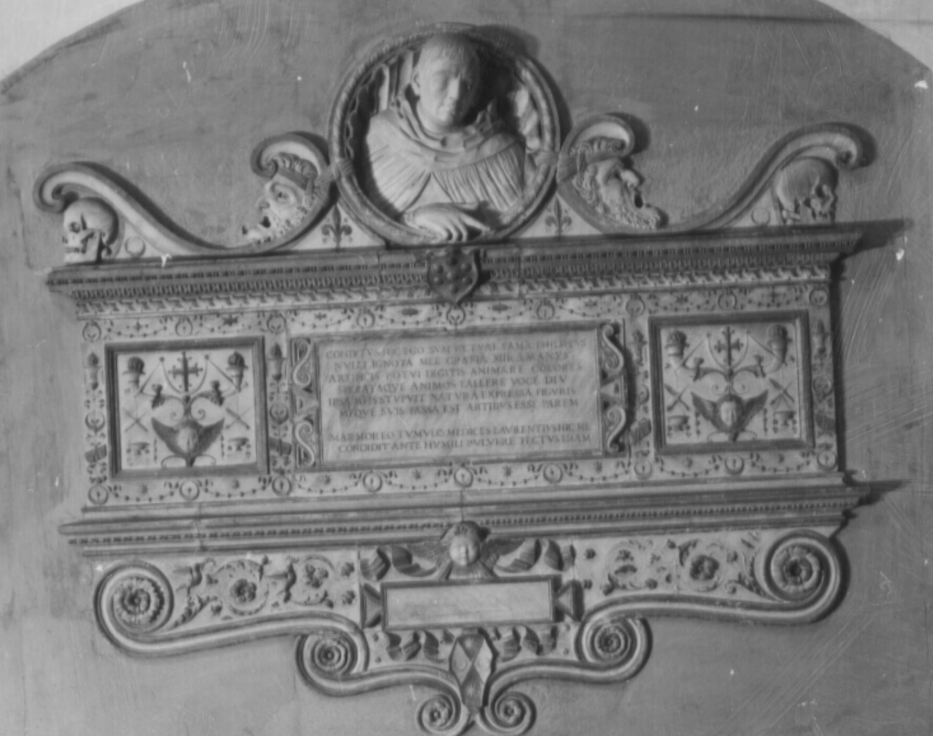 Monumento a Filippo Lippi (monumento funebre, opera isolata) di Lippi Filippino (attribuito) (ultimo quarto sec. XV)