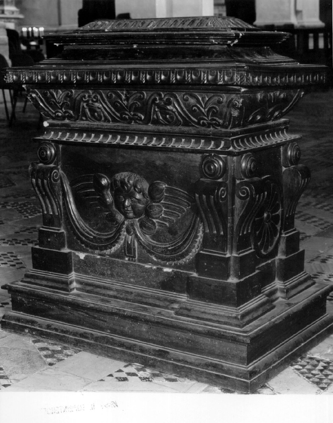 bussolotto per elemosine, opera isolata - bottega umbra (seconda metà sec. XVII)