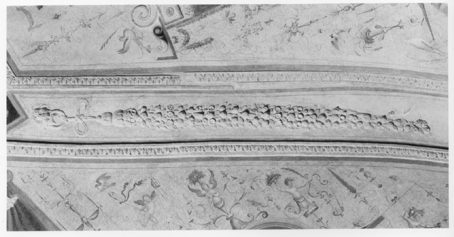 motivi decorativi (decorazione plastica, elemento d'insieme) di Nardini Francesco detto Santagnolo (attribuito) (metà sec. XVI)