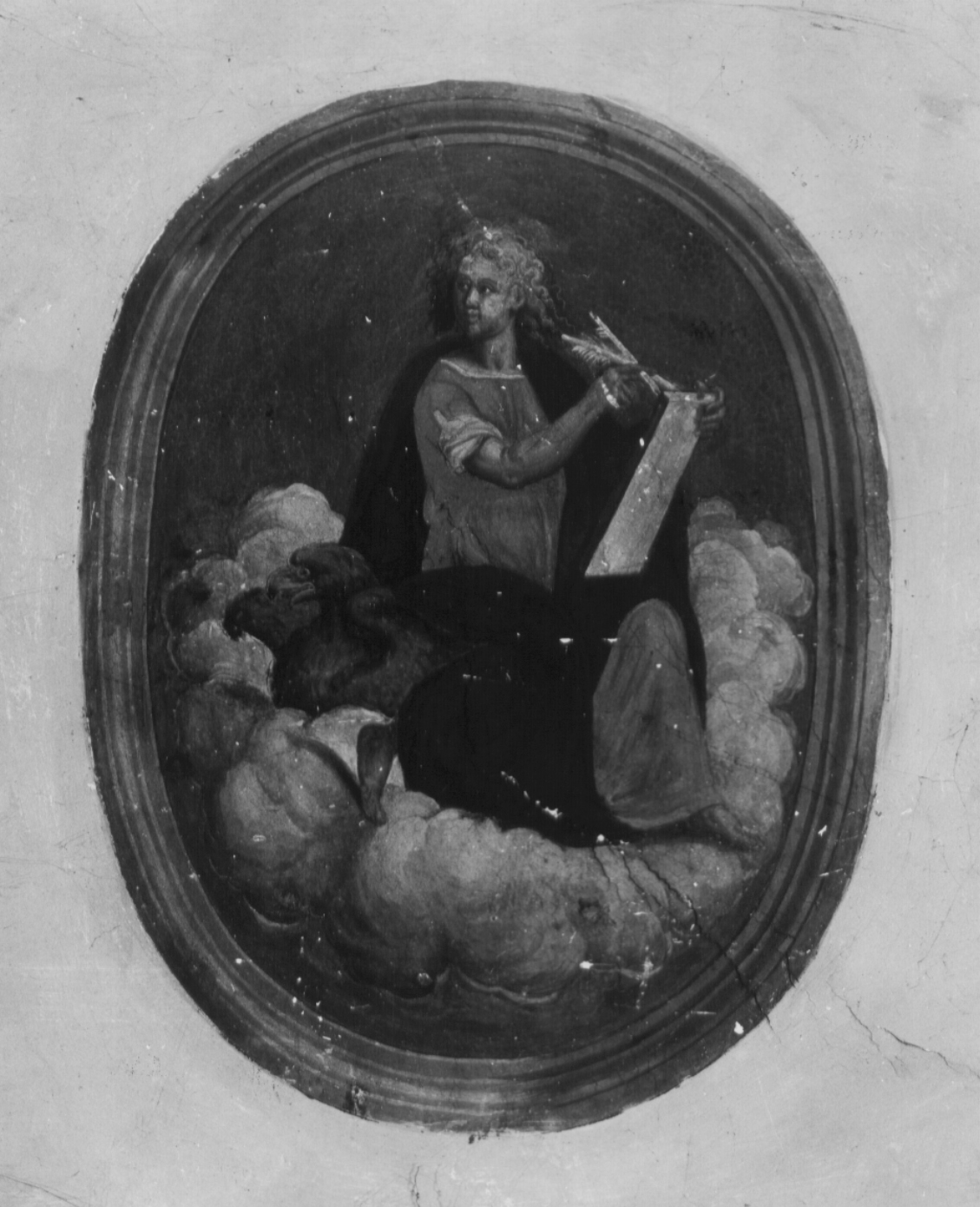 San Giovanni Evangelista (dipinto, ciclo) di Nardini Francesco detto Santagnolo (attribuito) (metà sec. XVI)