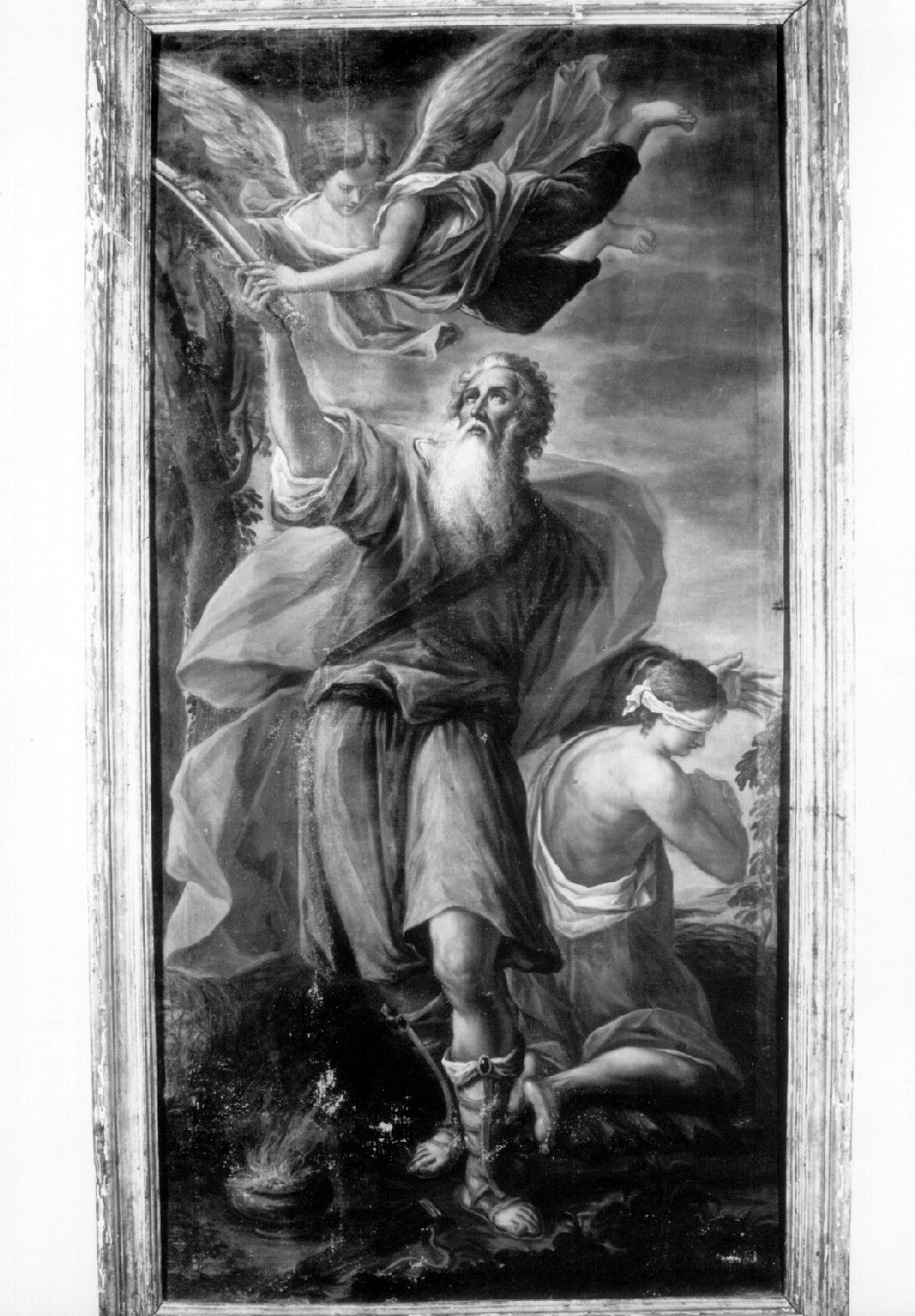 sacrificio di Isacco (dipinto, opera isolata) - ambito umbro-laziale (fine/inizio secc. XVII/ XVIII)