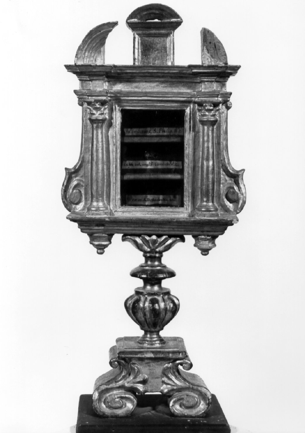 reliquiario, coppia - bottega umbra (prima metà sec. XVII)