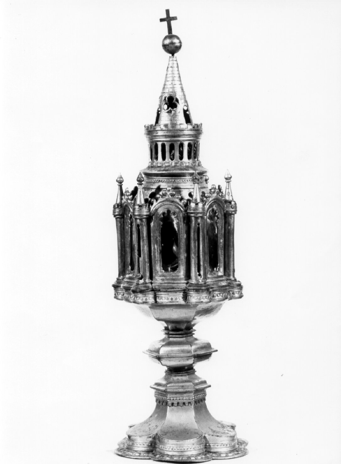 reliquiario architettonico, opera isolata - bottega Italia centrale (prima metà sec. XVI)