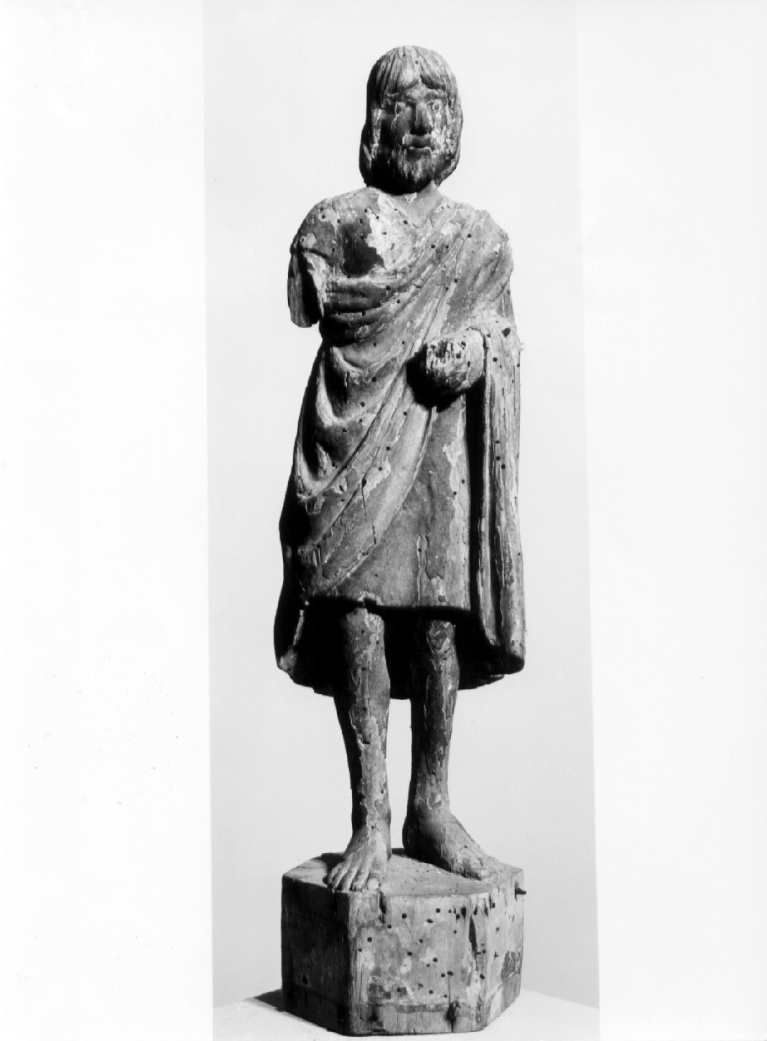 San Giovanni Battista (statua, opera isolata) - bottega umbra (inizio sec. XVII)