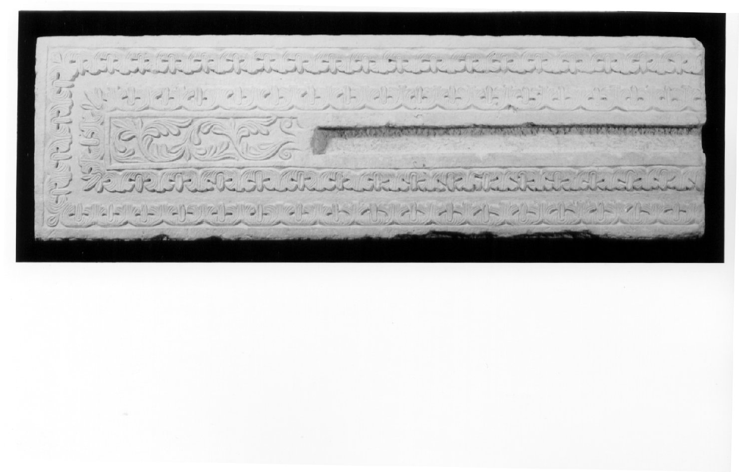 pilastro, opera isolata - bottega Italia centrale (fine/inizio secc. VIII/ IX)