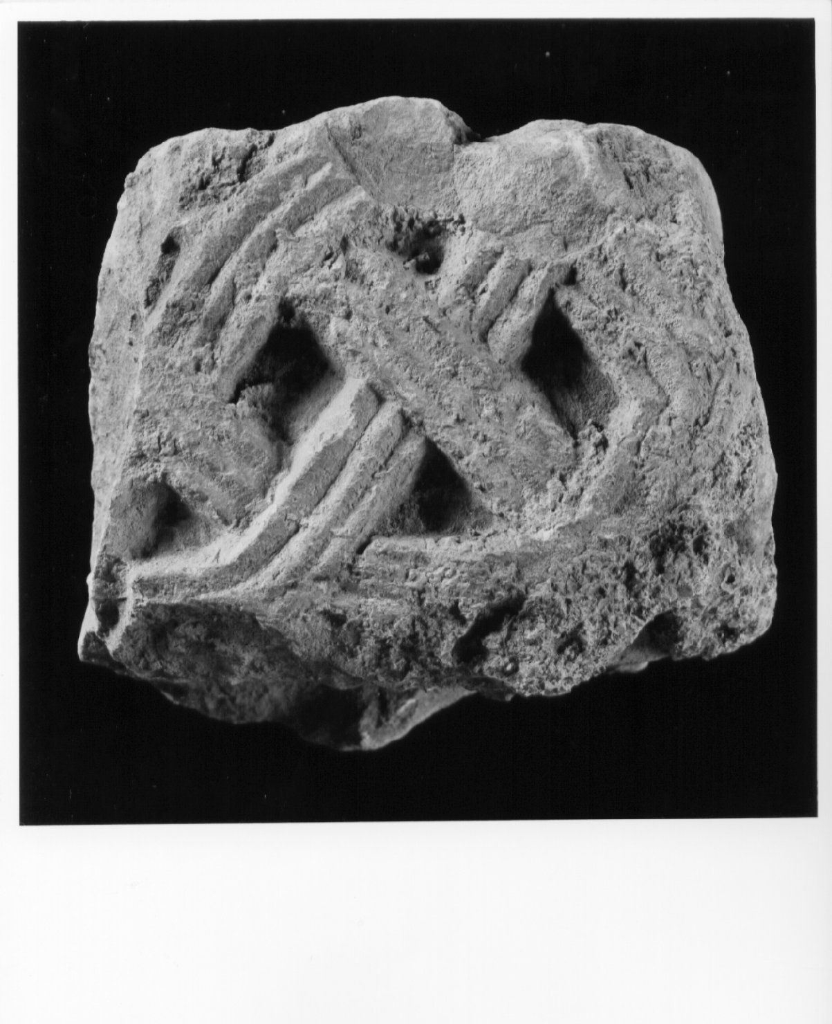 pilastrino - bottega Italia centrale (sec. IX)