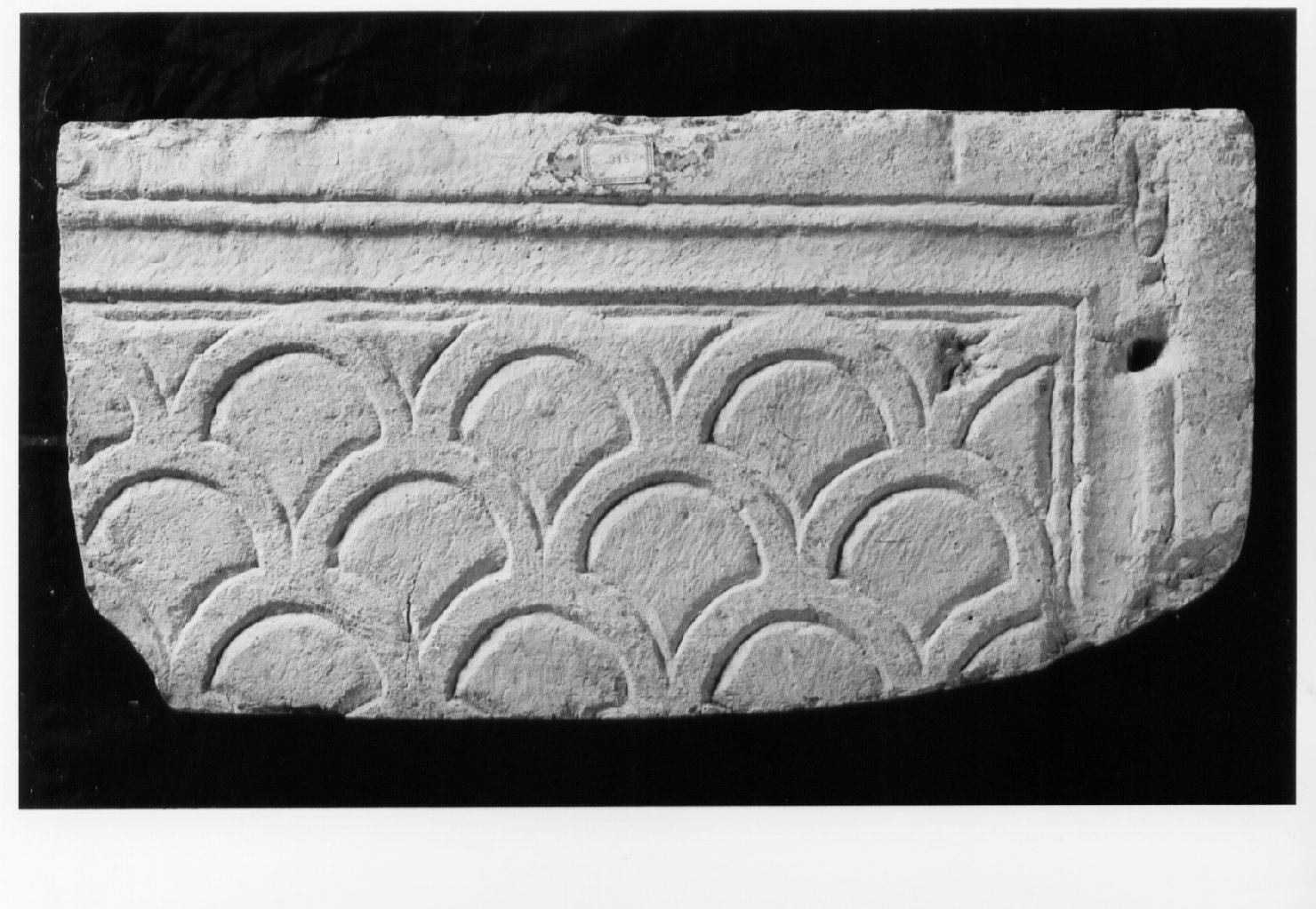 lastra - bottega Italia centrale (secc. VI/ VII)