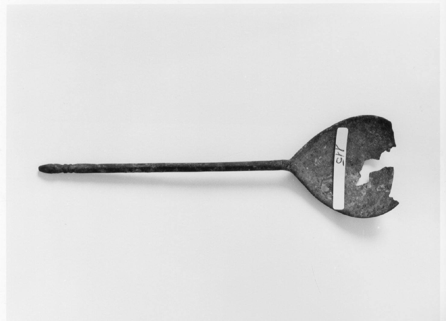 cucchiaio - bottega umbra (sec. VII)