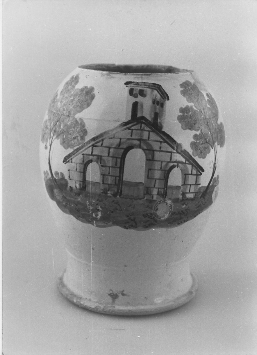 brocca, opera isolata - bottega pugliese (sec. XIX)