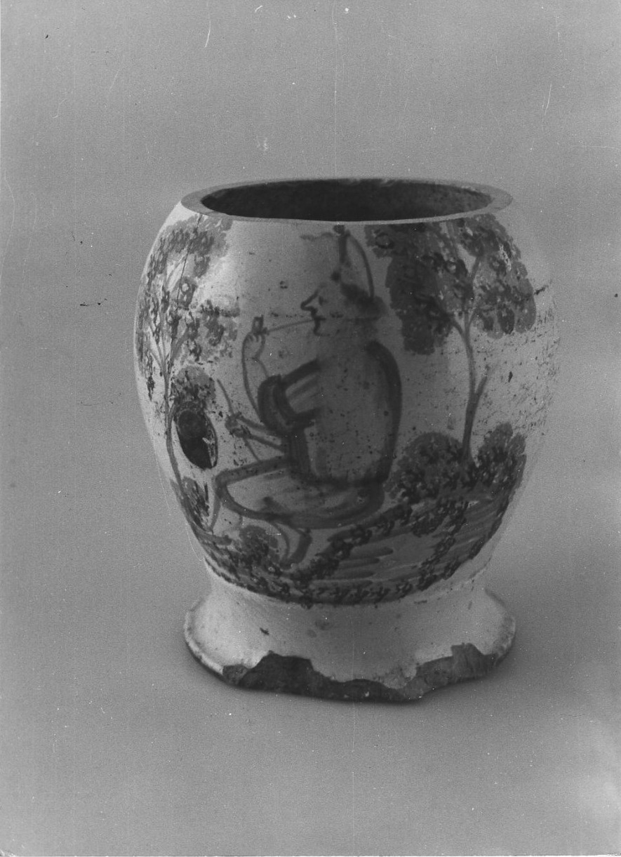 brocca, opera isolata - bottega pugliese (sec. XIX)