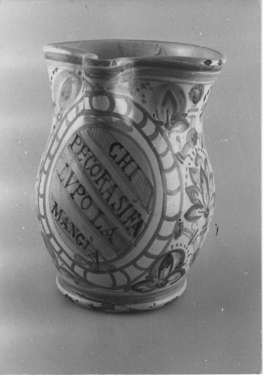 brocca, opera isolata - bottega italiana (sec. XIX)