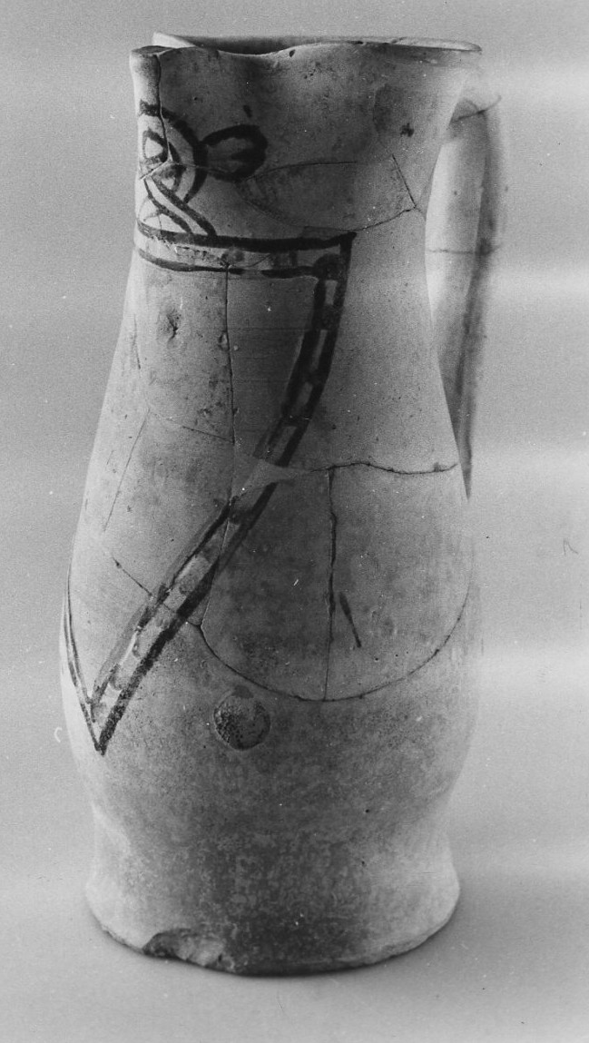 boccale, opera isolata - bottega Italia centrale (sec. XIV)