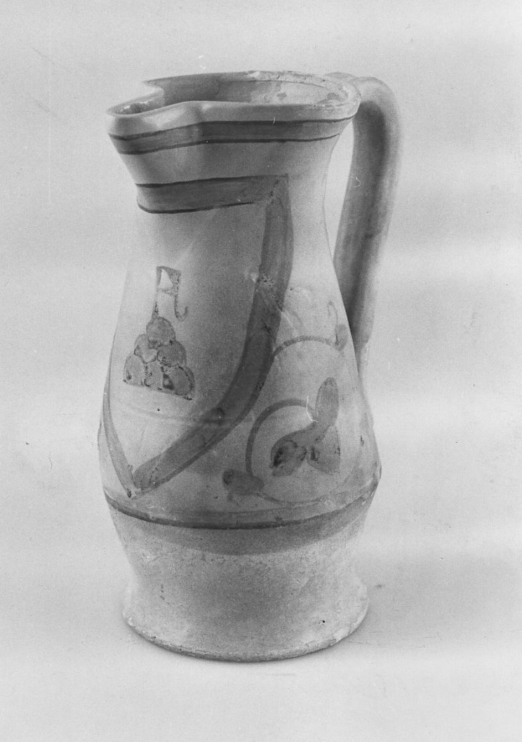 boccale, opera isolata - bottega Italia centrale (sec. XIV)