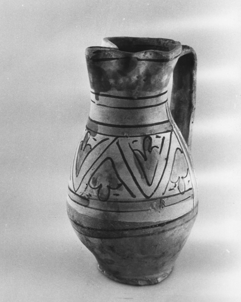 boccale, opera isolata - bottega Italia centrale (sec. XIV)