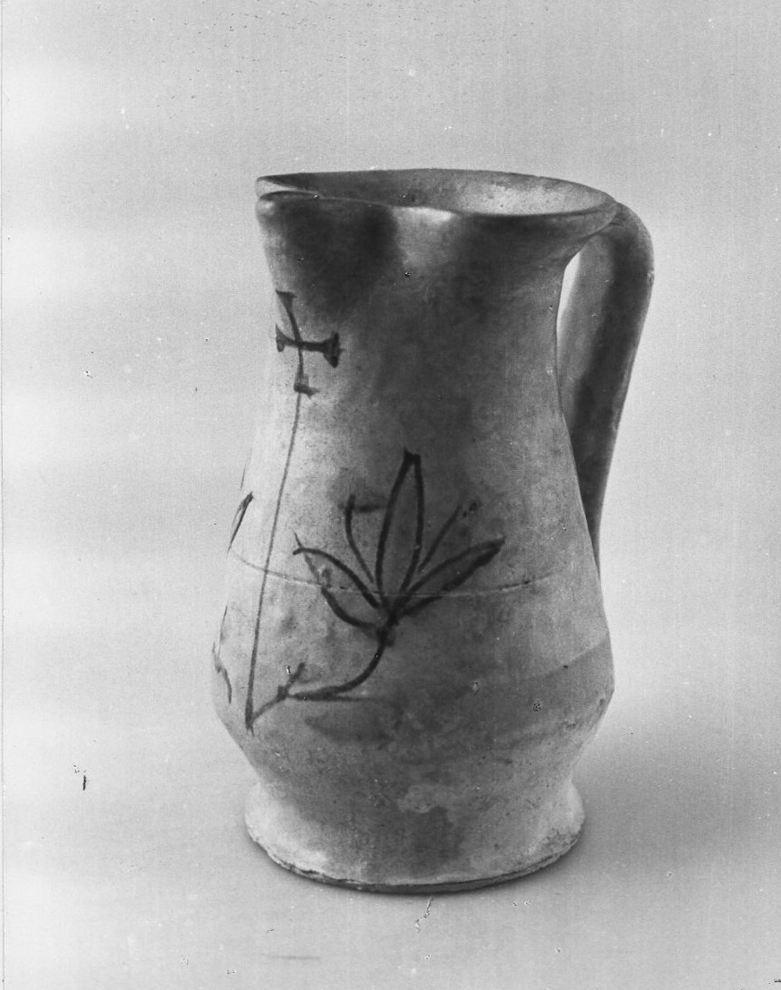 boccale, opera isolata - bottega Italia centrale (sec. XIV)