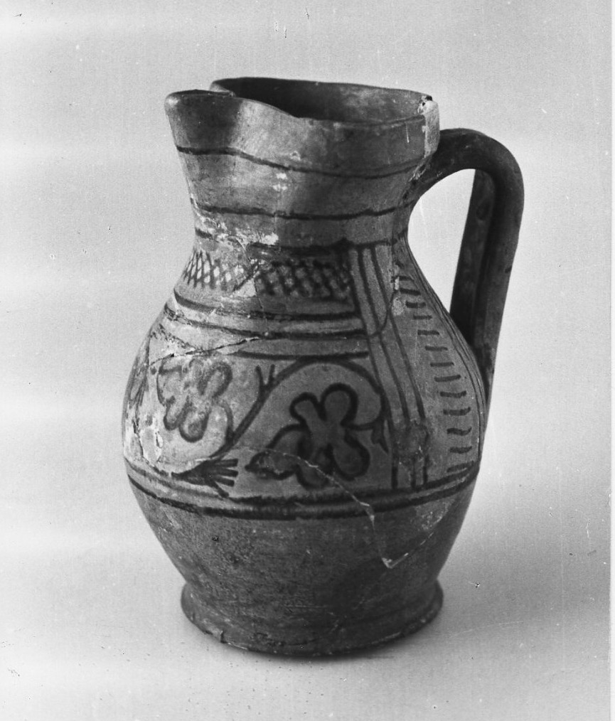 boccale, opera isolata - bottega Italia centrale (sec. XIV)