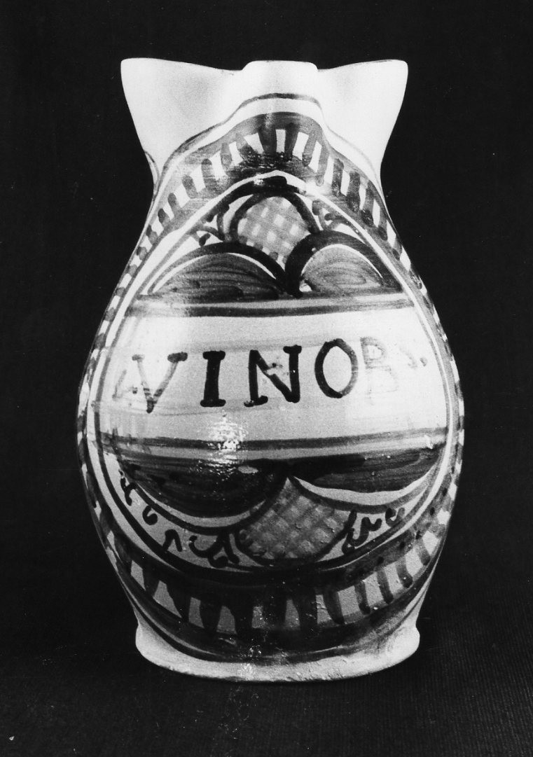 boccale, opera isolata - bottega laziale (sec. XVI)