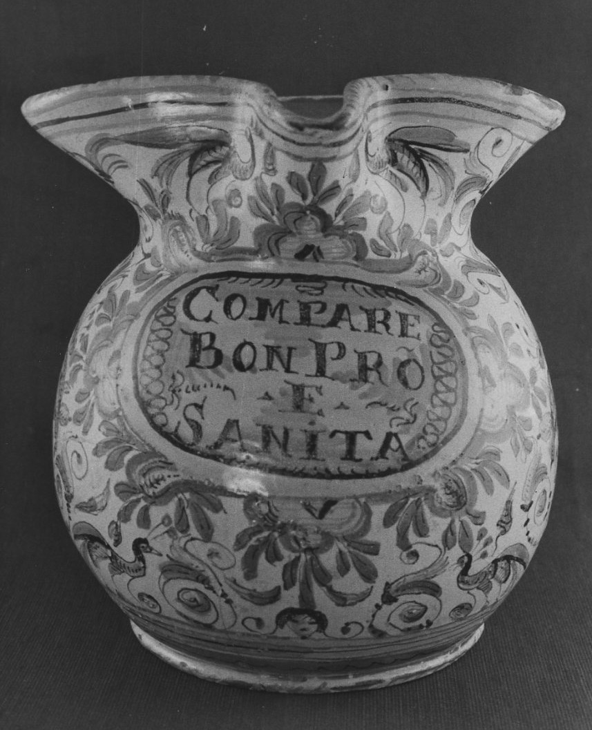 boccale, opera isolata - bottega italiana (sec. XVII)