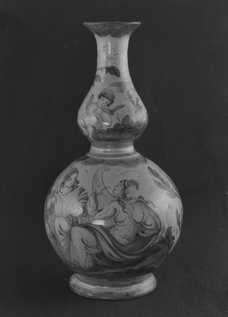 bottiglia, opera isolata - bottega italiana (sec. XVII)