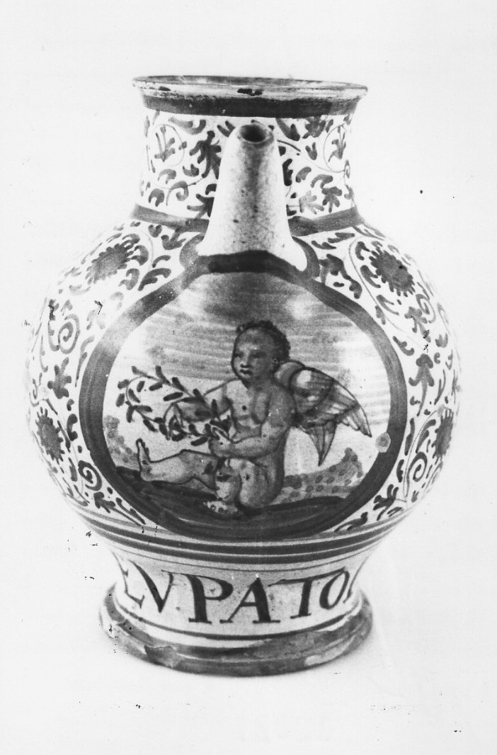 boccale, opera isolata - bottega italiana (secc. XVI/ XVII)