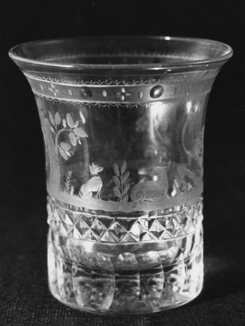 bicchiere, opera isolata - bottega italiana (secc. XVI/ XVII)