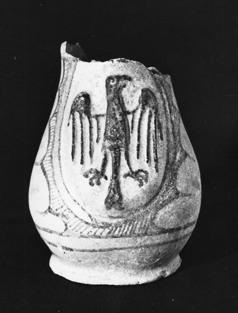 boccale, opera isolata - bottega umbra (secc. XIV/ XV)