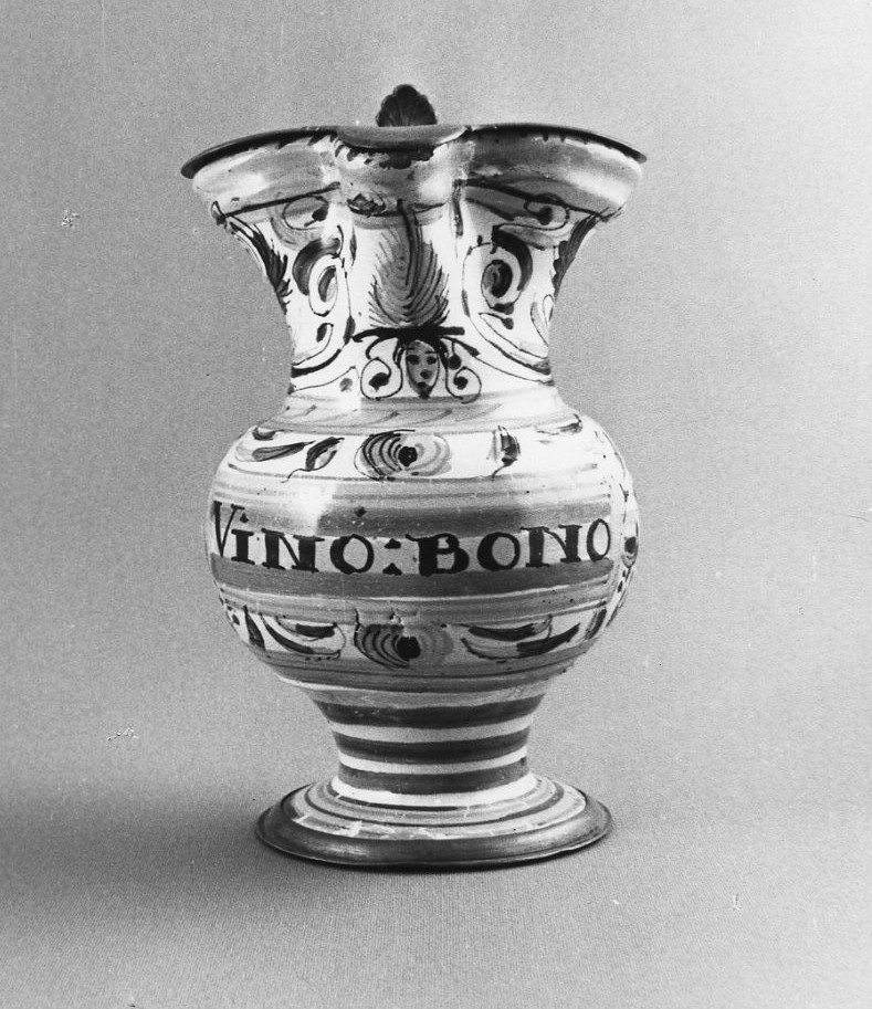 boccale, opera isolata - bottega umbra (sec. XVII)